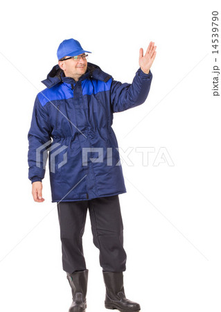 Man in uniform. 14539790