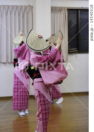 富山・おわら風の盆の練習風景 14540316