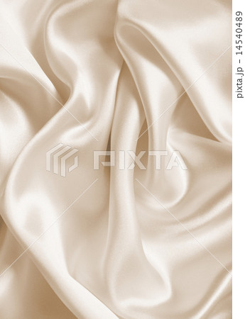 Smooth elegant golden silk as wedding background. 14540489