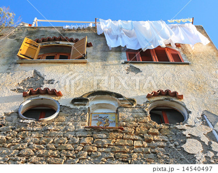 Italy. Procida island. Mediterranean stone house Italy. Procida island. Mediterranean stone house 14540497