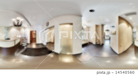 Modern beauty salon blur background 14540560