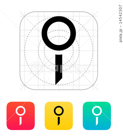 Pin icon. 14542307