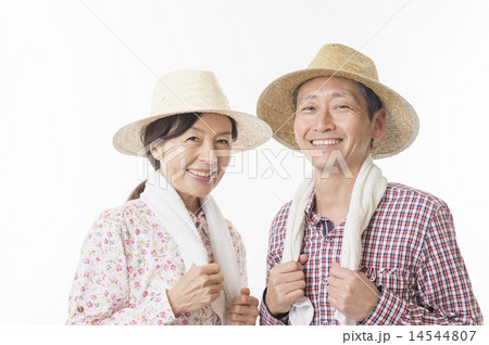 農家の夫婦 14544807
