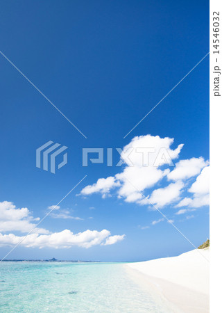 沖縄のビーチ・瀬底ビーチ 沖縄のビーチ・瀬底ビーチ 14546032