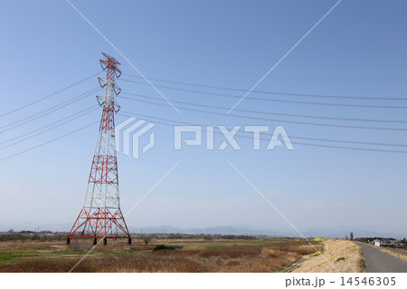 高圧電線 高圧電線 14546305