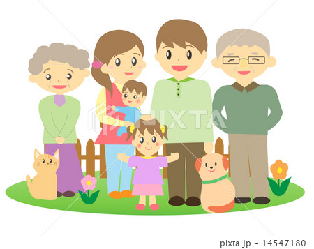 家族　庭 14547180