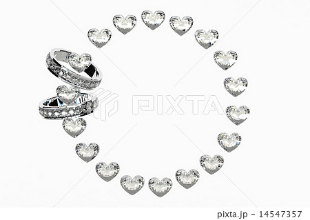 2つの指輪とハートのリング 2つの指輪とハートのリング 14547357