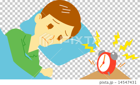 朝寝坊　男性 14547431