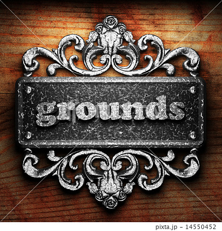 grounds word of iron on wooden background grounds word of iron on wooden background 14550452