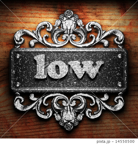 low word of iron on wooden background low word of iron on wooden background 14550500