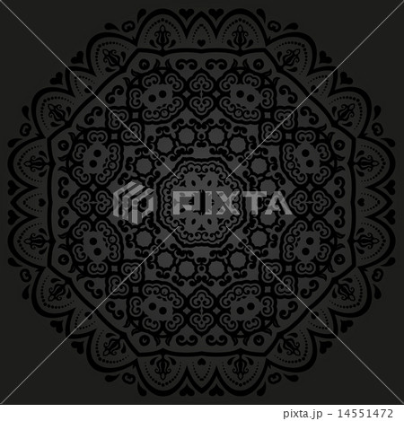 Orient vector ornamental round lace 14551472