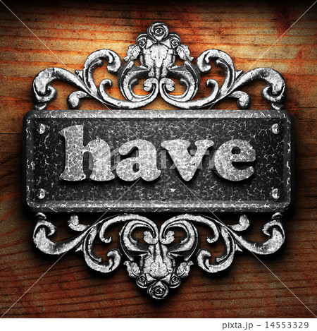 have word of iron on wooden background have word of iron on wooden background 14553329