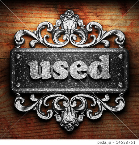 used word of iron on wooden background used word of iron on wooden background 14553751
