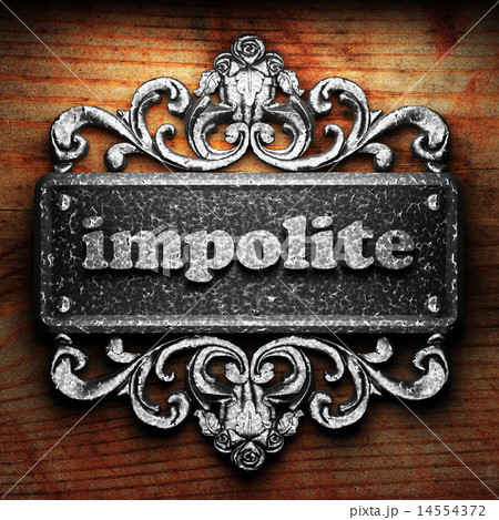 impolite word of iron on wooden background impolite word of iron on wooden background 14554372