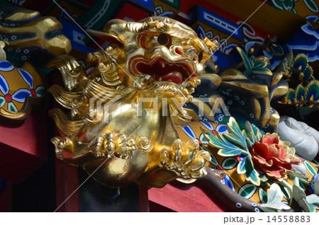 三峯神社・本殿の「霊獣」(埼玉県秩父市三峰) 三峯神社・本殿の「霊獣」(埼玉県秩父市三峰) 14558883