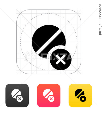 Pill icon. Vector illustration. 14559828