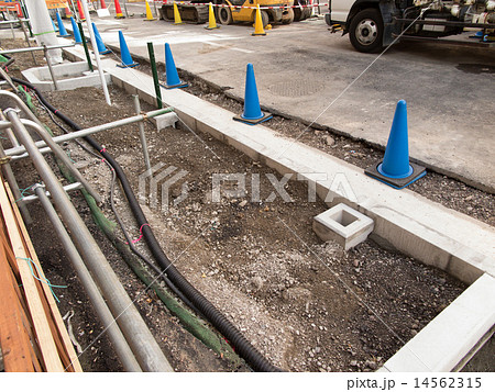 道路工事 14562315