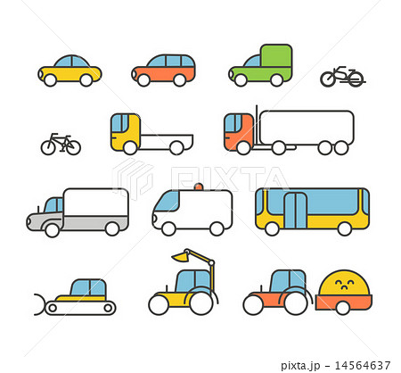 Different transport silhouette icons collection Different transport silhouette icons collection 14564637
