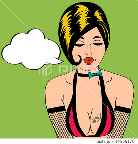 Chaina Hot Sex Xxx - sexy horny woman in comic style, xxx illustration - Stock Illustration  [14566170] - PIXTA