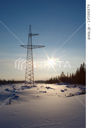 New high-voltage tower New high-voltage tower 14566974