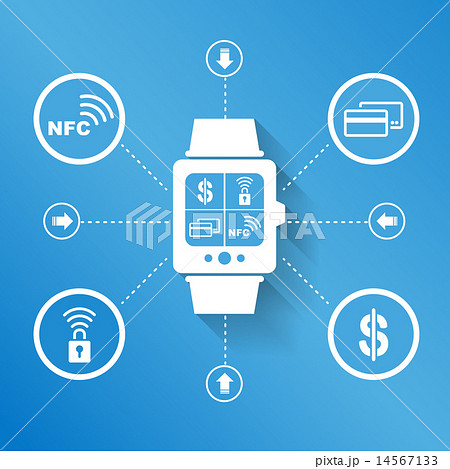 Smart watch for pay shopping Smart watch for pay shopping 14567133