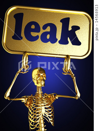 leak word and golden skeleton 14568913