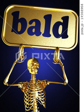 bald word and golden skeleton 14568968