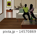 インテリア 室内　住宅　イラスト 14570869