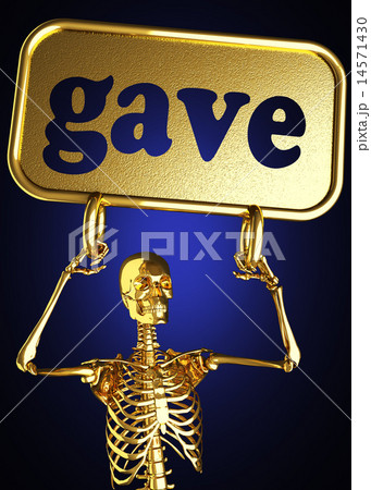 gave word and golden skeleton 14571430