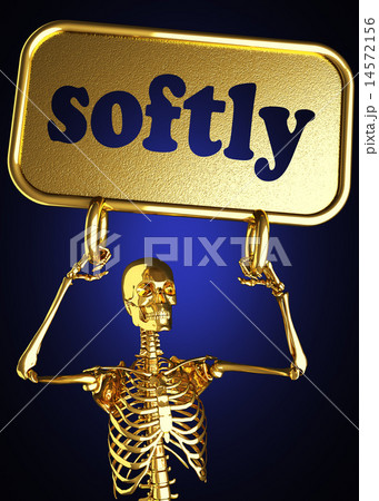 softly word and golden skeleton softly word and golden skeleton 14572156