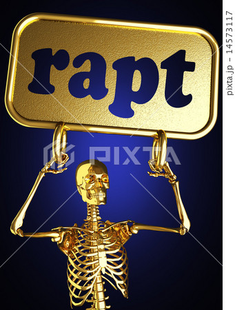 rapt word and golden skeleton 14573117