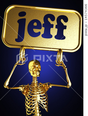 jeff word and golden skeleton 14574366