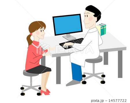 診察:医者と患者 診察:医者と患者 14577722