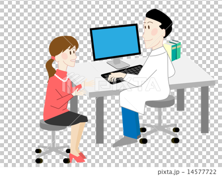 診察:医者と患者 診察:医者と患者 14577722