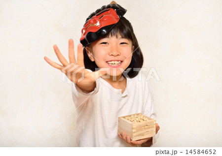 節分(女の子) 14584652