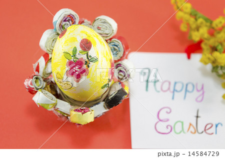 Handmade decoupage Easter egg Handmade decoupage Easter egg 14584729