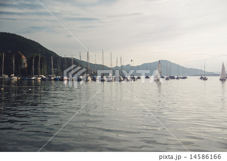 Sailboats at lake Sailboats at lake 14586166