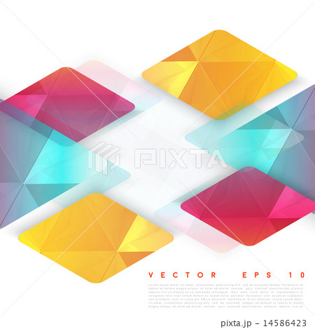 Vector design rhombus  14586423