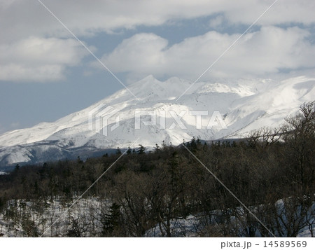 冬の知床の山 冬の知床の山 14589569