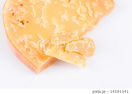 Piece of old cheese 14591341