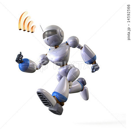 走るロボット 14592566