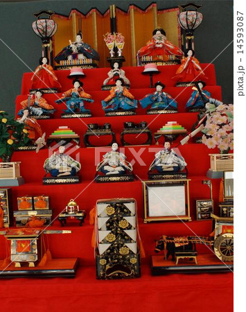 ひな飾り 14593087