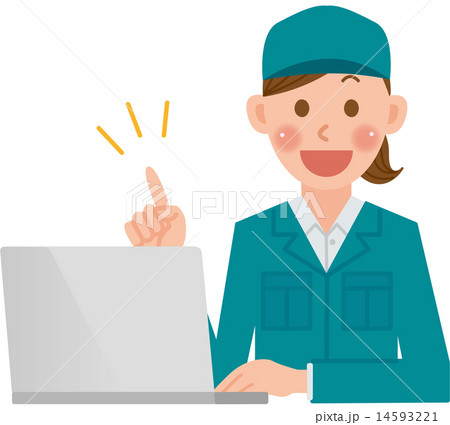 作業員 パソコン ポイント 作業員 パソコン ポイント 14593221