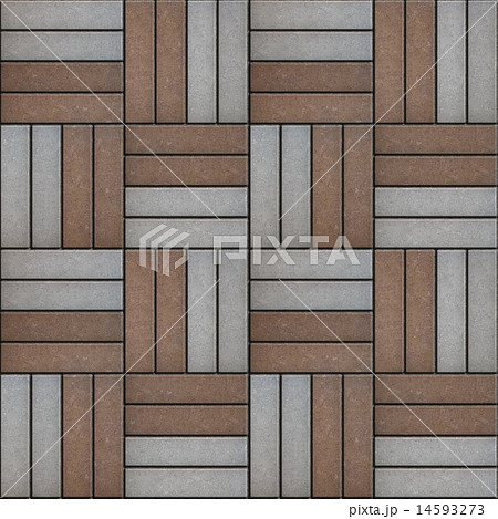 Multicolored Pavement of Rectangles Laid Out on Four Pieces. Multicolored Pavement of Rectangles Laid Out on Four Pieces. 14593273