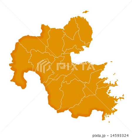大分県地図 14593324