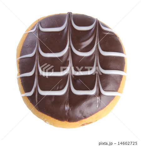chocolate donuts on a background 14602725