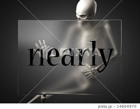 nearly word on glass and skeleton nearly word on glass and skeleton 14604970