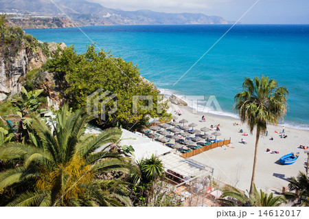 Nerja Beach on Costa del Sol Nerja Beach on Costa del Sol 14612017