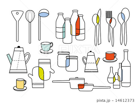 Cooking Eating and Home Ware Equipment Icons Cooking Eating and Home Ware Equipment Icons 14612373