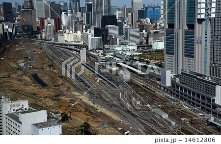 品川駅俯瞰（東京方面）2015年3月撮影 14612806